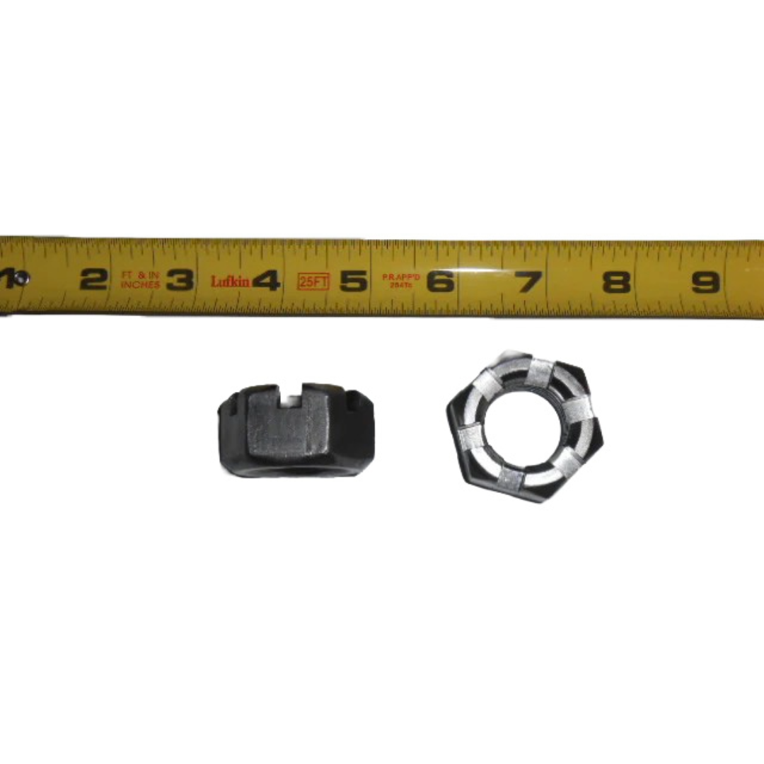 Hex Nut Slotted 1"-8NC